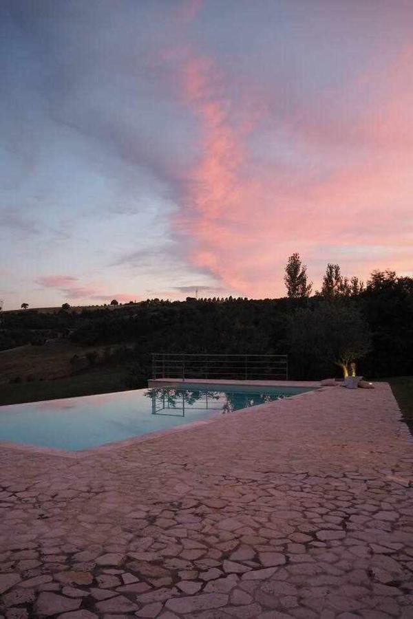 San Venanzo - Casale De Conti Villa Bagian luar foto