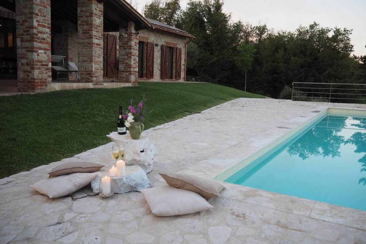 San Venanzo - Casale De Conti Villa Bagian luar foto