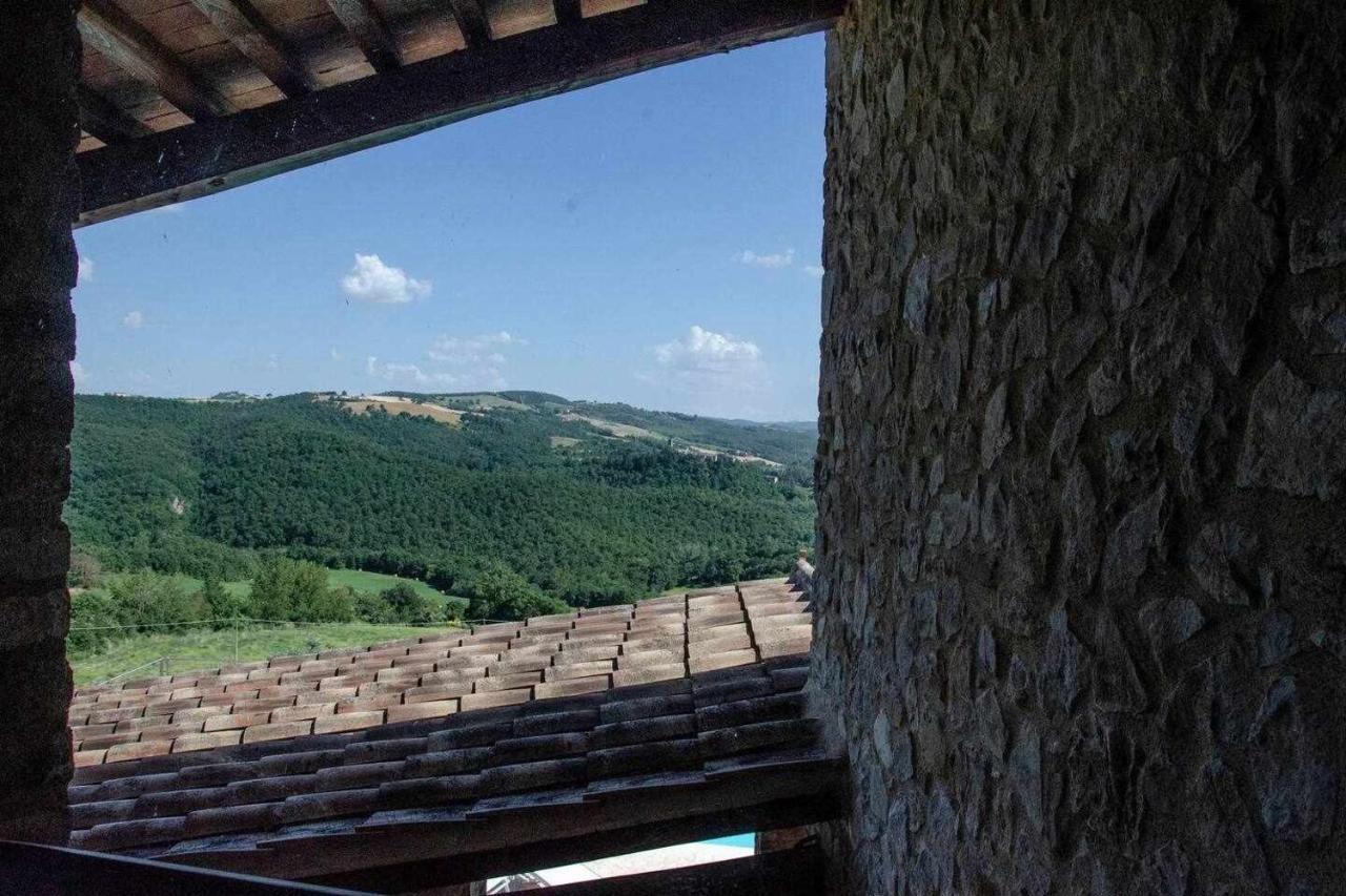 San Venanzo - Casale De Conti Villa Bagian luar foto